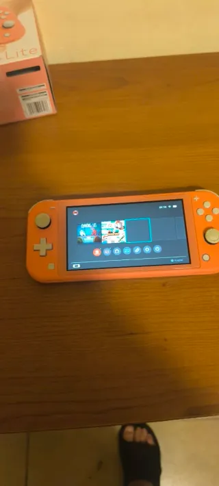 Nintendo Switch Lite Rosa con caja.