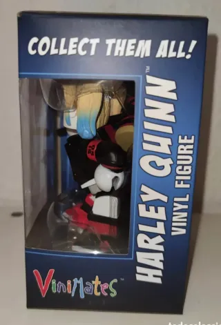 FIGURA VINIMATES DC COMICS HARLEY QUINN NUEVA