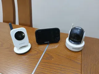 Vigilabebés Samsung SEW-3037 con 2 cámaras