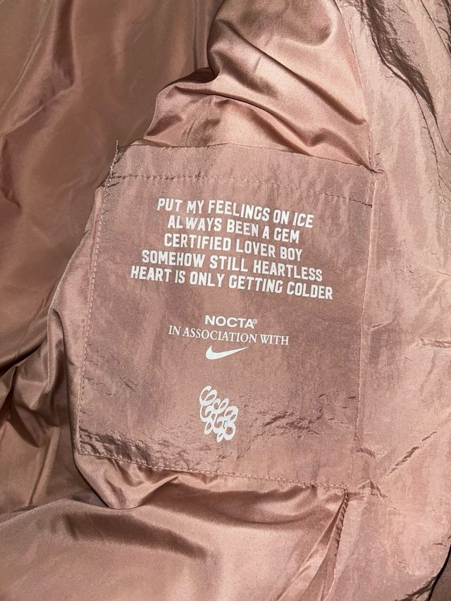 Bomber Nike x Nocta Rosa