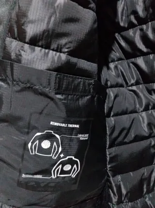 Chaqueta Moto Ixon Mujer Negra nueva