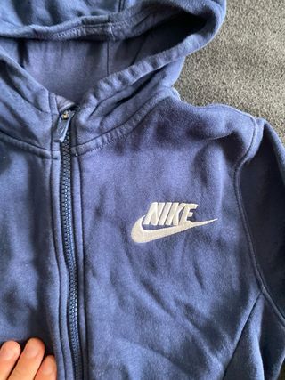 Sudadera Nike Azul con Cremallera