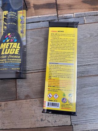 Metal Lube Antifricción Tratamiento Motor 236 ml