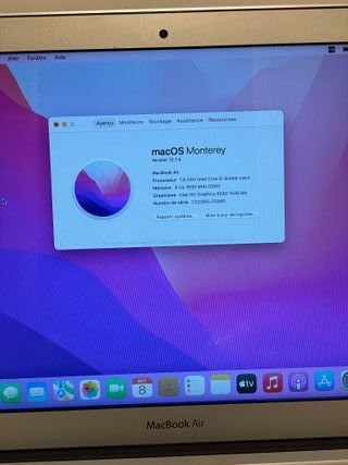 MacBook Air 13” 2015 Intel i5 4GB RAM 128GB SSD