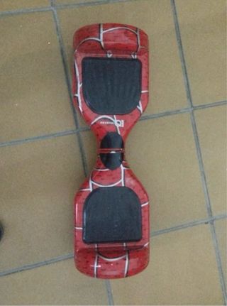 Hoverboard Rojo Diseño Ladrillo