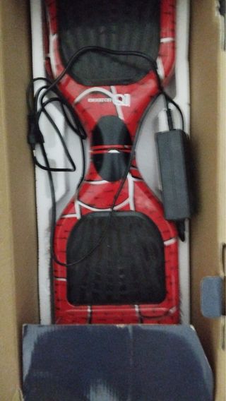 Hoverboard Rojo Diseño Ladrillo