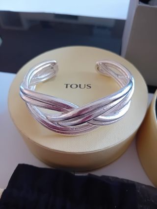 Pulsera Tous Plata Trenzada