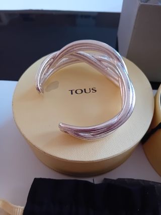 Pulsera Tous Plata Trenzada