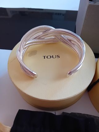 Pulsera Tous Plata Trenzada