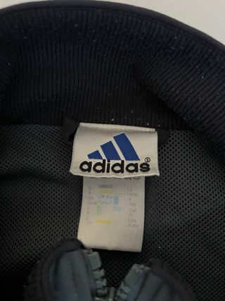 Chaqueta Adidas verde con rayas