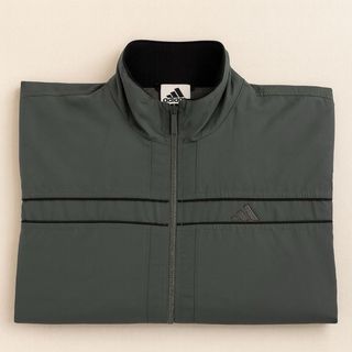 Chaqueta Adidas verde con rayas