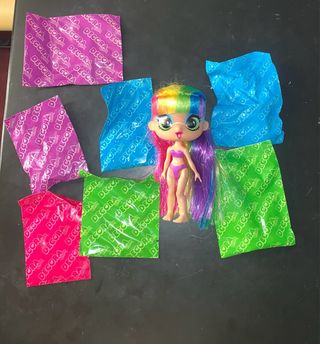 Boneca Decora Girlz Sticker 'n Style