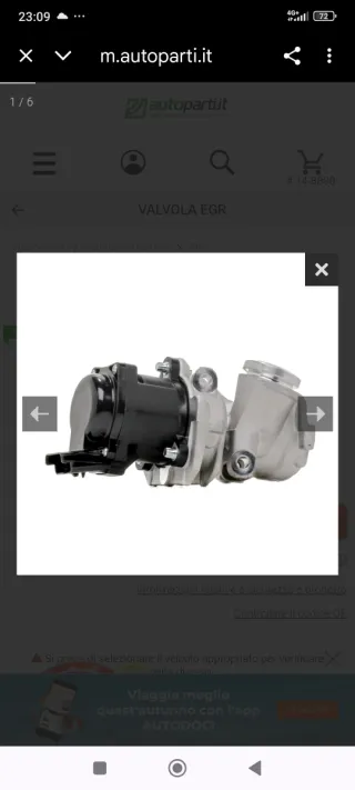 Valvola EGR Pierburg 7.24809.39.0