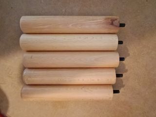 5 Patas de madera a rosca