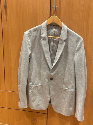 Americana Zara Talla M Gris