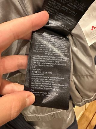 Parka Peuterey Pluma Azul Marino