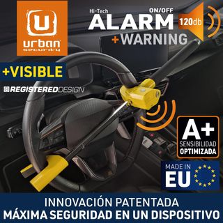 URBAN UR978Y Antirrobo Coche Doble Seguridad