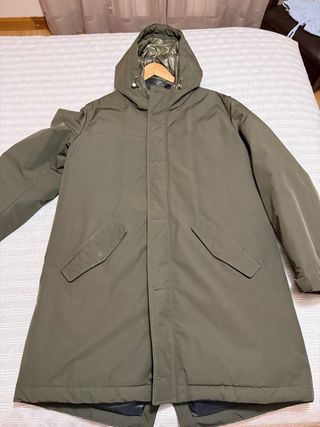 Abrigo Springfield Verde Talla M