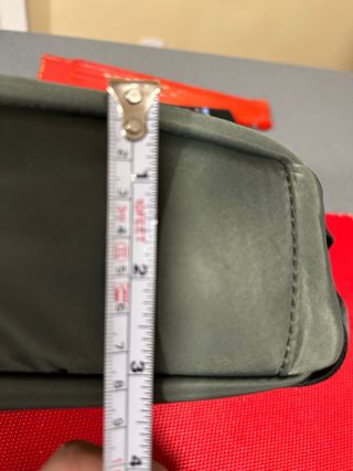 Bolso bandolera Roberto Verino verde y negro