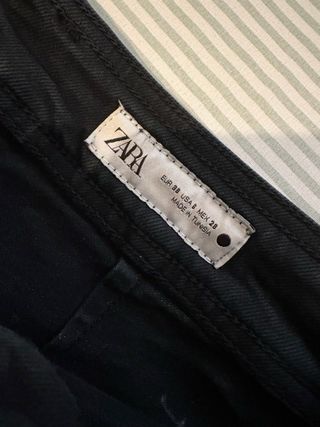 Vaqueros negros anchos