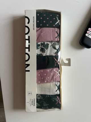 Women'secret Tangas Algodón Pack 7 Talla L
