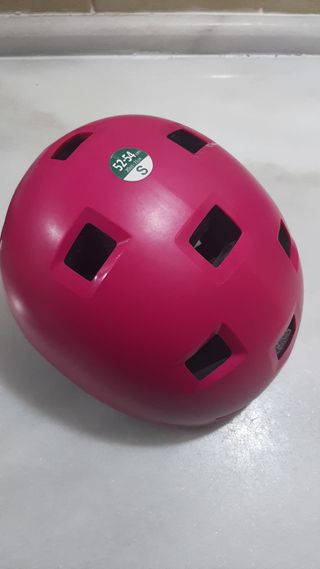 Casco Patines Niña Oxelo Rosa Talla S