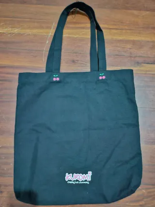Bolsa Tote Bag Kuromi Negra