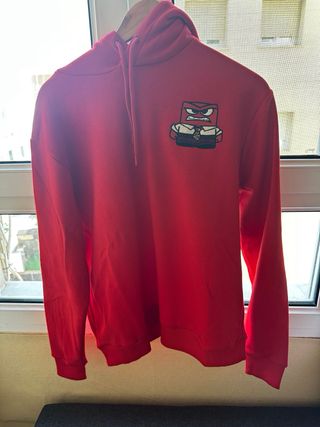 sudadera rosa con capucha de ira Disney 