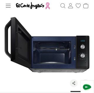 Microondas Samsung 23L con grill