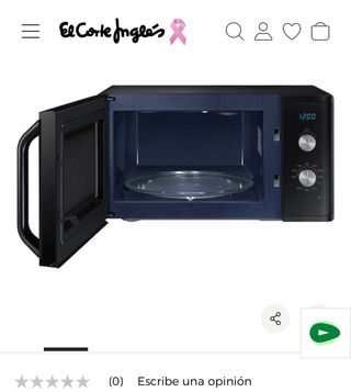 Microondas Samsung 23L con grill
