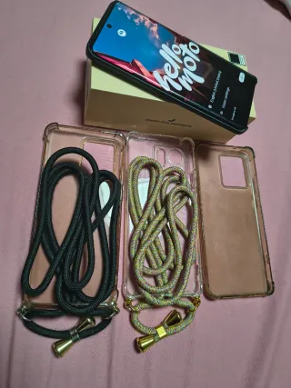 Telefono cellulare Motorola Edge 40 Neo + 4 custodie