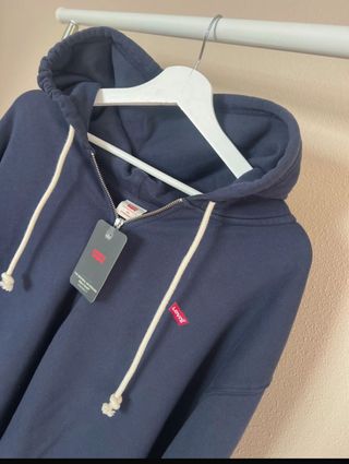 Sudadera Levis Azul Talla 4XL Nueva