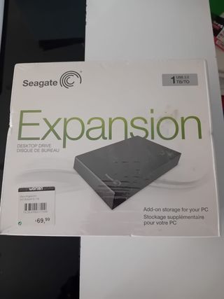 Disco Duro Externo Seagate Expansion 1TB USB 3.0