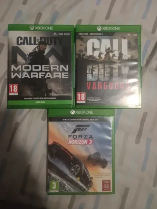 Lote 3 Juegos Xbox One: Call of Duty y Forza