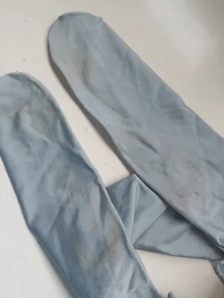 Disfraz de hada / espíritu azul claro con detalles