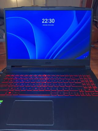 MSI Katana GF66 Portátil Gamer Negro