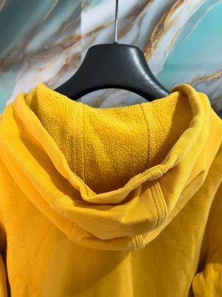 Felpa Nike con cappuccio gialla