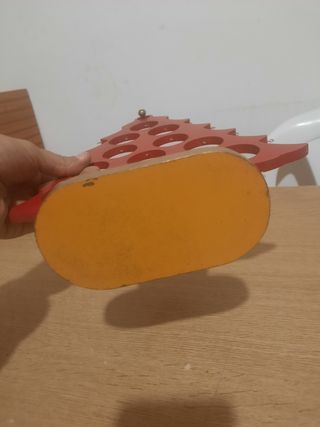 Alberello in legno decorato