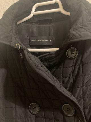 Chaqueta Purificacion Garcia Negra Talla M