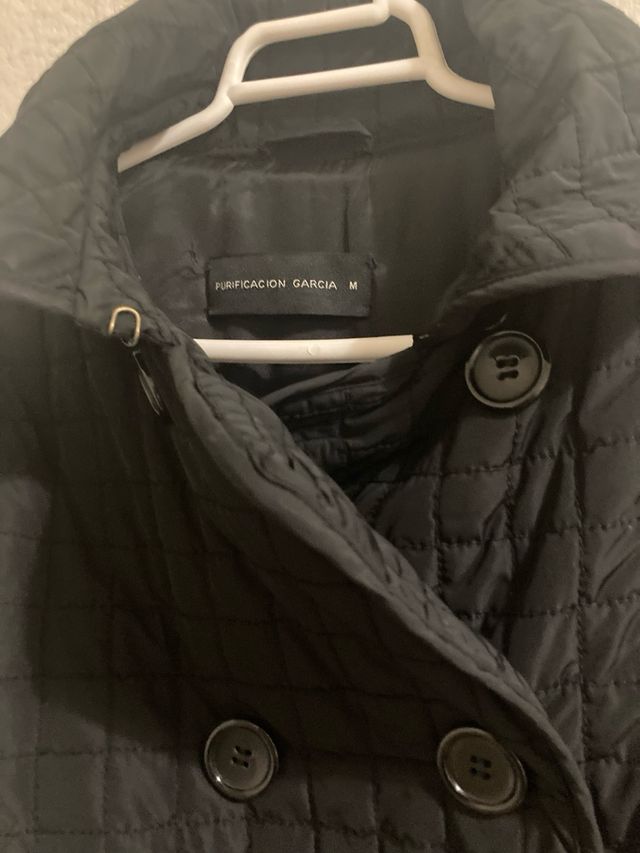 Chaqueta Purificacion Garcia Negra Talla M