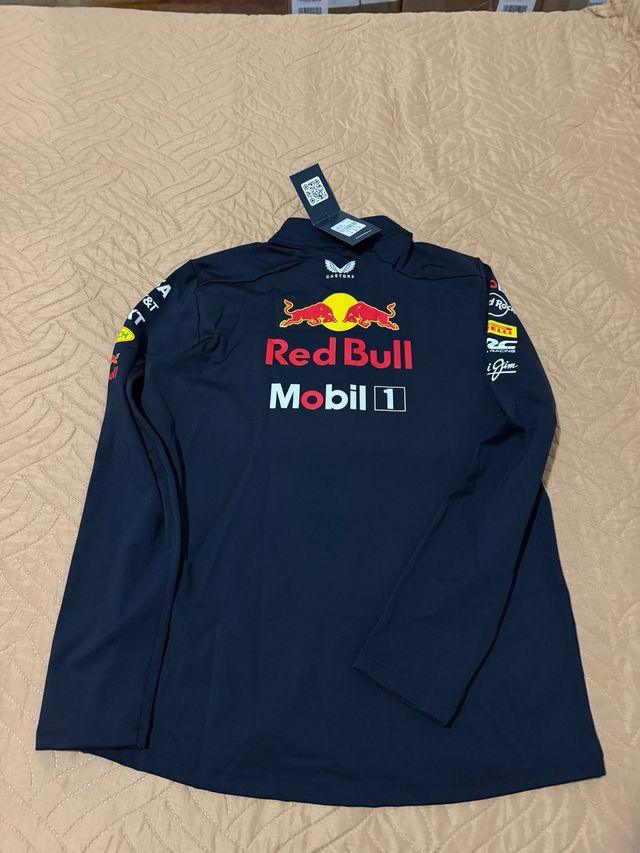 Red Bull Racing 2025 Midlayer 1/4 Zip tg S/M/L