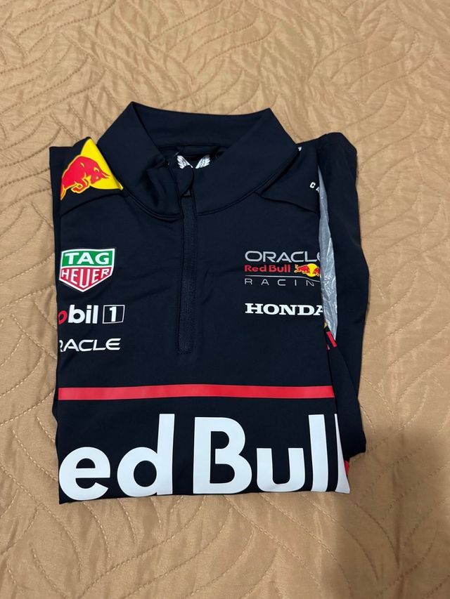 Red Bull Racing 2025 Midlayer 1/4 Zip tg S/M/L