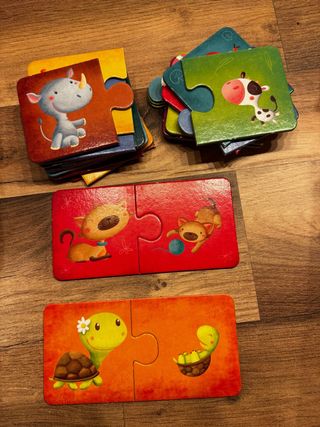 Puzzles infantiles de animales
