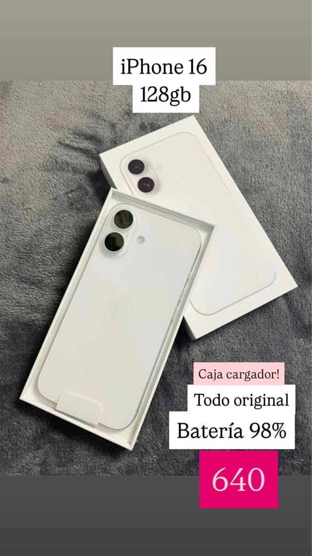 iPhone 16 128GB Bianco