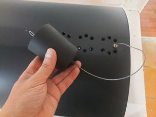 Pantalla para acuario negra