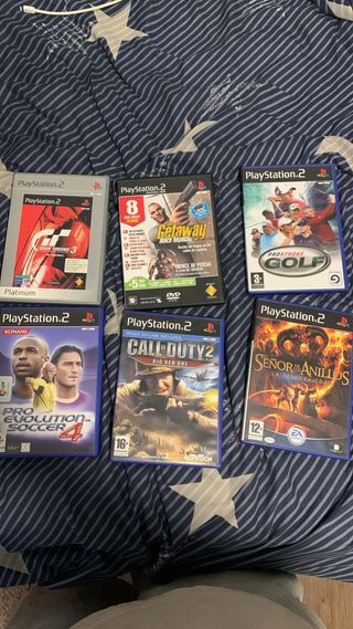 Lote 6 Juegos PlayStation 2