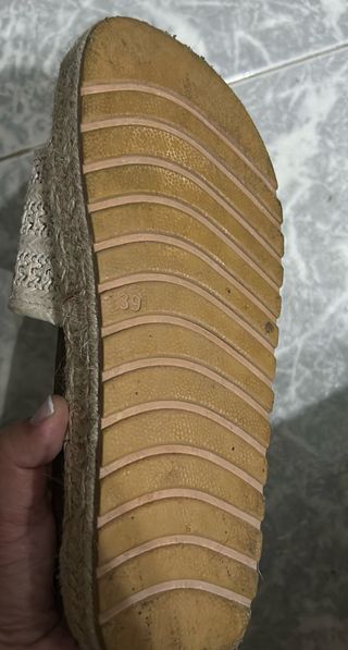 Sandalias Plataforma Sun Color Beige/Marrón