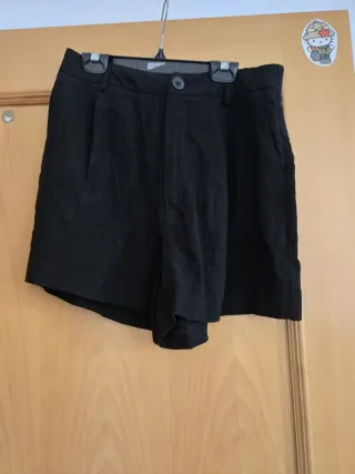 Pantalón vestir negro elegante