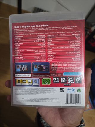 Pack 4 Juegos PS3 Singstar Karaoke