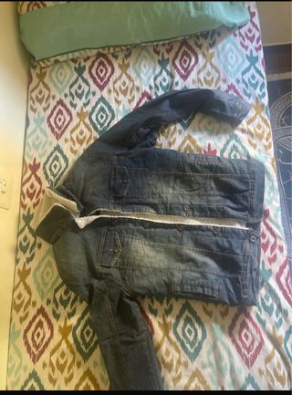 Chaqueta vaquera forrada para niño